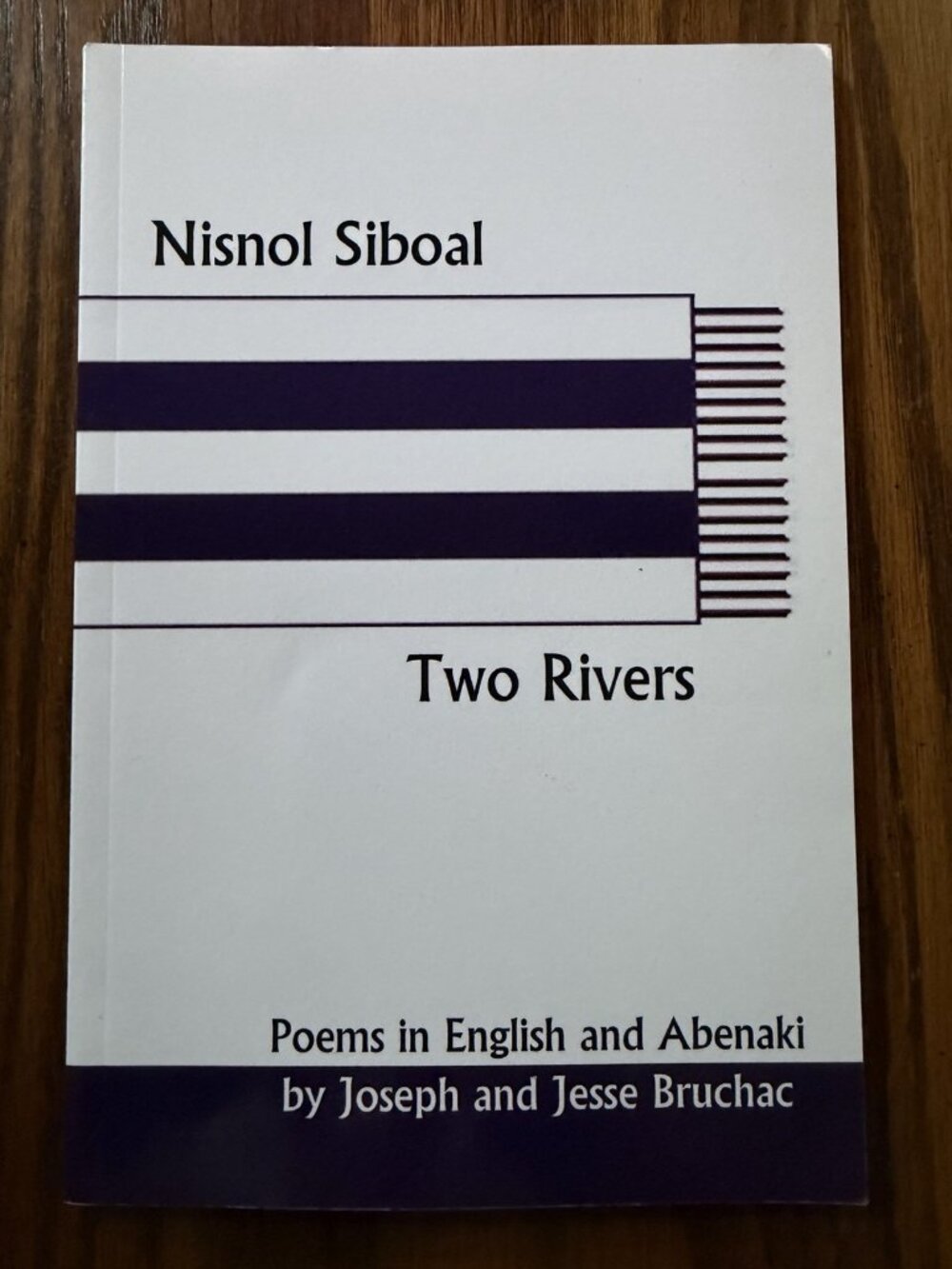 Nisnol Siboal / Two Rivers by Jesse Bruchac (English) Paperback Book
